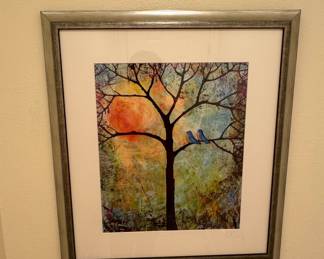 Blenda Tyvoll "Bluebirds in Paradise" Art Print