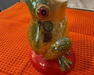 Talavera Frog Pitcher