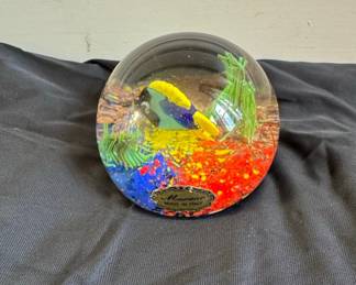 Murano Glass Parrot Paperweight