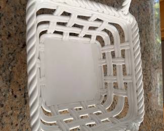 Assorted Ceramic Dinnerware and Kitchenware Lot with Holiday Plate