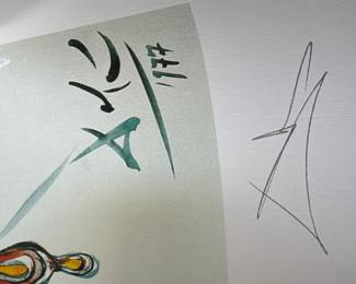 Salvador Dalí, "Tearful Soft Watch" Offset Lithograph, Edition 408/500