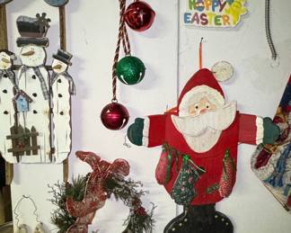 Assorted Holiday Wooden Wall Decor Collection