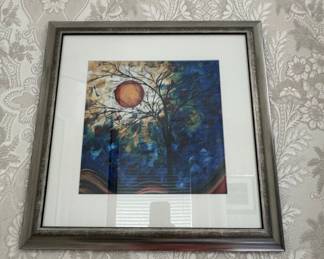 Abstract Tree and Moon Wall Art by Megan Aroon Duncanson