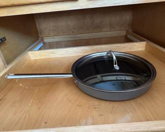 All-Clad HA1 Hard-Anodized Non-Stick 12" Fry Pan with Lid