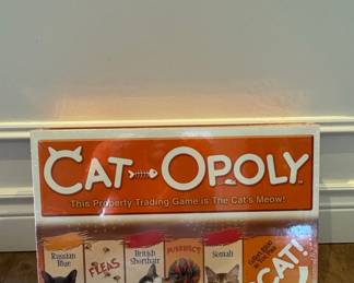 Cat-Opoly Board Game