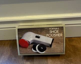 Vintage Portable Electric Shoe Polisher