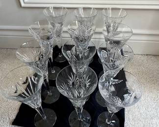 Waterford Crystal Millennium Collection Toasting Flute Set (12 Pieces)