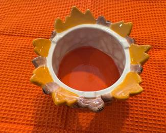 Vintage Ceramic Fondue Burner Base