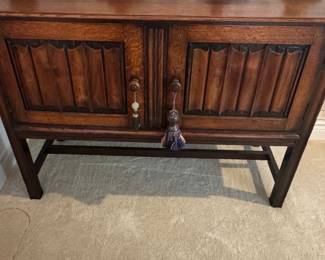 Jacobean Revival Oak Sideboard