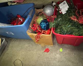 Assorted Christmas Holiday Decor Lot