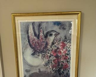 Marc Chagall (After) "La Baie" (The Bay) Offset Lithograph