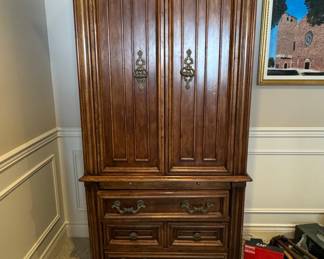 American of Martinsville Italian Provincial Door Chest