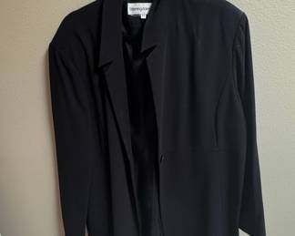 Vintage Bloomingdale's Black Blazer