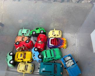 90's Chevron toy cars