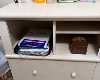 Off White File/cabinet
