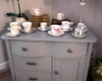 Painted Antique cabinet