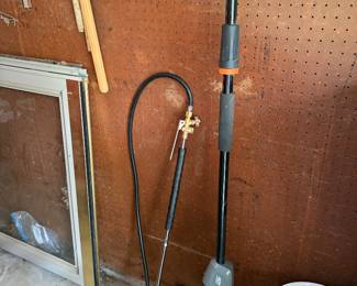 Propane weed torch