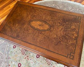 Bombay 1 Drawer / 2 Tier Sliding Top Game Table (16-1/2"/33"W x 20"D x 30"H)