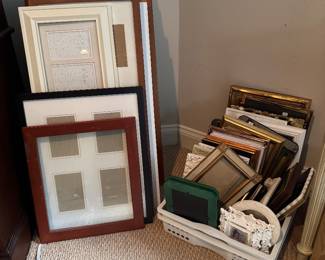 Abundance of Picture Frames