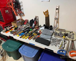 Large Collection of Hand Tools