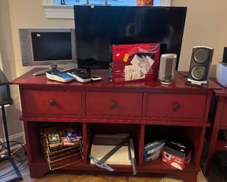 Pottery Barn 3 Drawer Console Table (18"D x 52"W x 30"H)