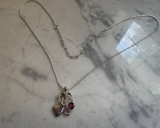 Sterling Silver Necklace & Sterling Silver Pendant