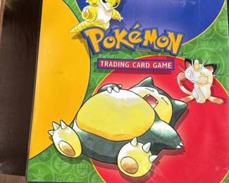 We have 1 binder of Pokemon cards. I've had lots of inquiries about it.