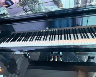 Young Chang Inlaid with Mother-of-Pearl  Player Piano