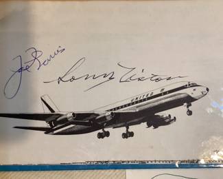 Rare Joe Louis and Sonny Liston autographs