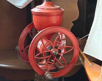 Enterprise No. 35 Coffee Mill Lamp 