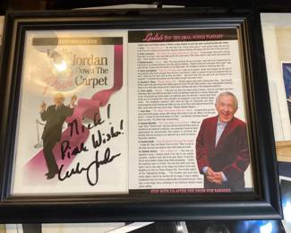 Leslie Jordan autograph
