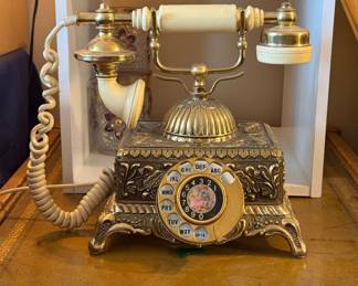 Vintage Imperial "Baroque Monarch" Style Rotary Telephone