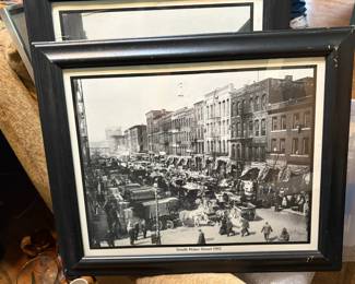 South Water Street 1902 Framed Photographic Print