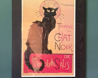 Théophile-Alexandre Steinlen "Tournée du Chat Noir" Poster, "Prochainement" Variant