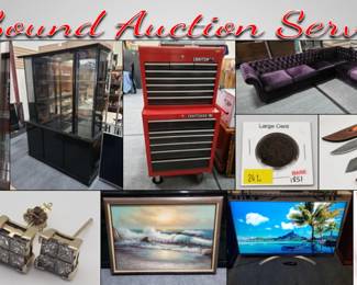 SAS Furniture, Elvis Memorabilia, Yard Art, Coins Online Auction