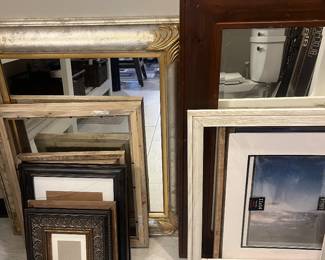 Frames, mirrors