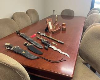 Conference table/chairs