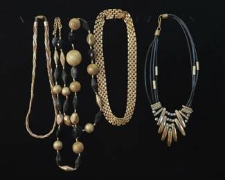 Vintage Fashion Costume Jewelry Necklace Collection