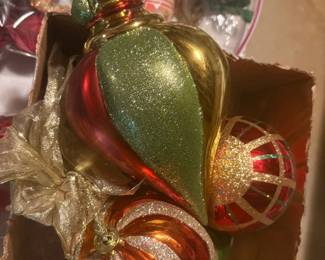 Large outdoor Christmas ornaments