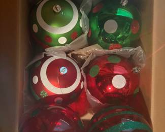 Large Christmas outdoor ornaments