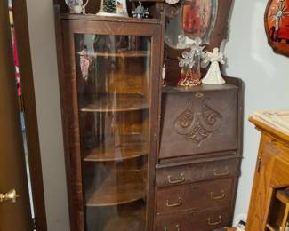 Antique Secretary with Key!