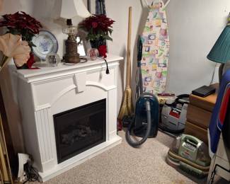 Electric Fireplace and More Sweepers!