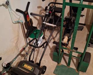 Brand New Yard Man Snowblower, 2 Wheel Hand Truck and Weight Equipment!