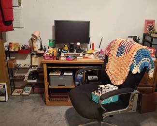 Lots of Office Supplies and 2 Printers and 2 Office Chairs!