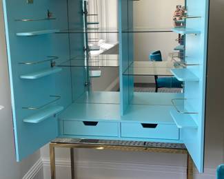 Jonathan Adler bar cabinet 