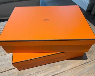 Empty Hermes boxes 