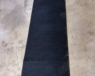 1 of 6 (never used) 8-foot black rug runners