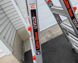 F113- $180. Little Giant Leveler Ladder.