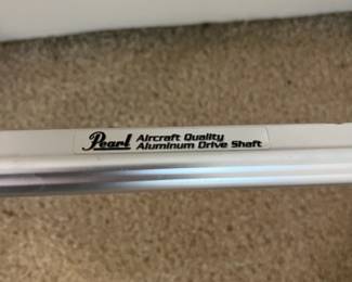 F76 - $135. Pearl P932 Longboard Double Bass Drum Pedal.