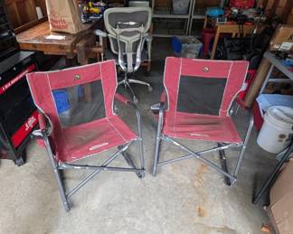 F111 - $15 Each. Folding Rocking Chairs - Have been used outside.